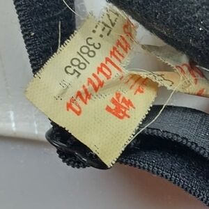 Sleek Black Wearable Wristband